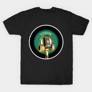 Golden Mic Record T-Shirt